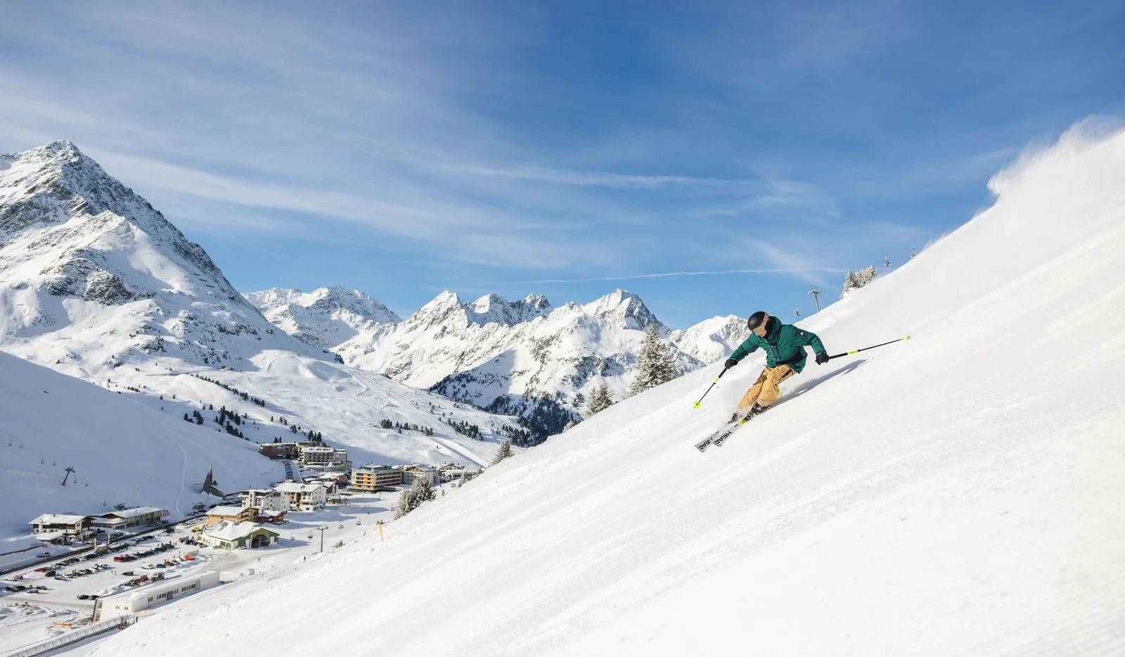 Skifahren in Kühtai